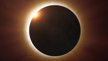 Solar Eclips in Hillsboro Texas